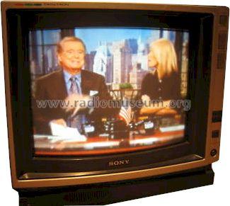 Trinitron Color TV KV-1357R; Sony Corporation; (ID = 694511) Television