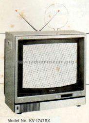 Trinitron Color TV KV-1747RX Television Sony Corporation Trinitron Color TV KV-1747RX Television Sony Corporation