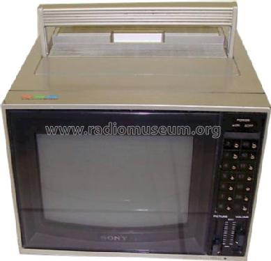 Trinitron Color TV Receiver KV-8100; Sony Corporation; (ID = 667649) Televisore