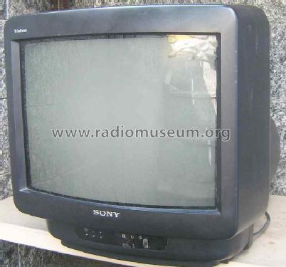 Trinitron Colour TV KV-M1400D; Sony Corporation; (ID = 1502518) Televisore