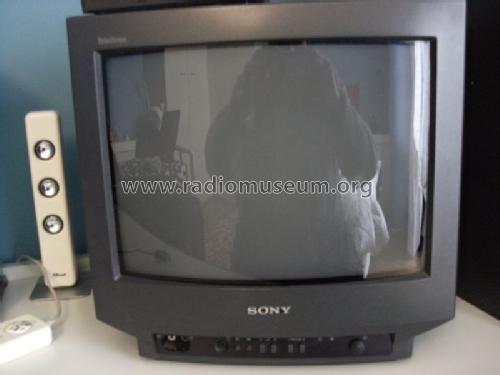 Trinitron Color TV KV-14M1A; Sony España; Hispano (ID = 1630327) Televisore