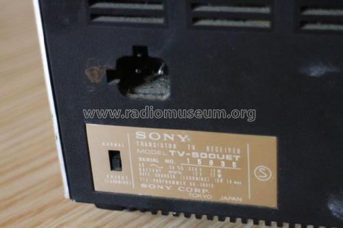 TV-500 UET; Sony Corporation; (ID = 1999150) Television