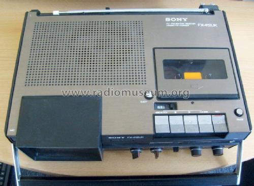 TV/Radio/Cassette FX-412UK; Sony Corporation; (ID = 1047575) TV Radio