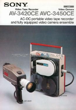 Video Camera AVC-3450CE; Sony Corporation; (ID = 1001608) Misc