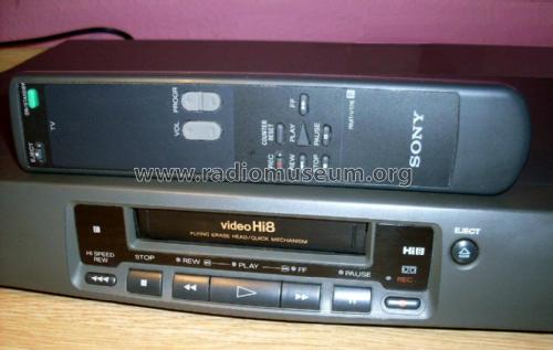 Hi-Fi Stereo Video Cassette Recorder EV-C400E; Sony Corporation; (ID = 1884810) R-Player