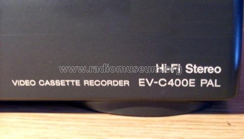 Hi-Fi Stereo Video Cassette Recorder EV-C400E; Sony Corporation; (ID = 1884811) R-Player