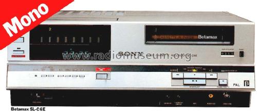 Video Cassette Recorder SL-C6E; Sony Corporation; (ID = 1294013) R-Player
