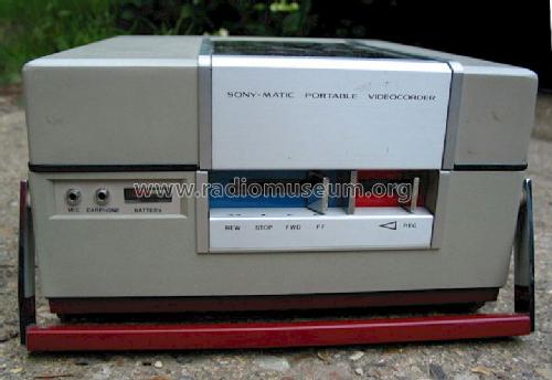 Sony-Matic Portable Videocorder - Videorecorder AV-3420CE; Sony Corporation; (ID = 1031709) Enrég.-R