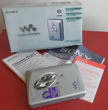 Walkman Cassette Player WM-EX521; Sony Corporation; (ID = 1471791) Enrég.-R