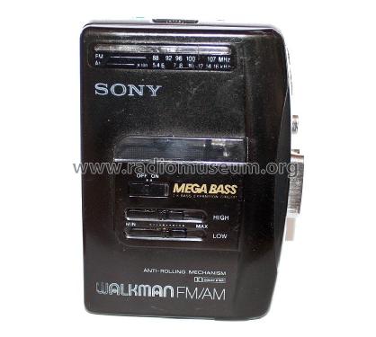 Walkman FM/AM Radio Cassette Player WM-FX19; Sony Corporation; (ID = 1986116) Radio