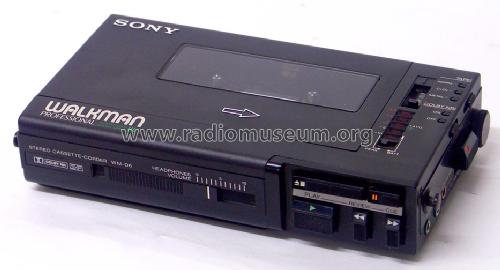 Walkman Professional WM-D6; Sony Corporation; (ID = 512858) Sonido-V