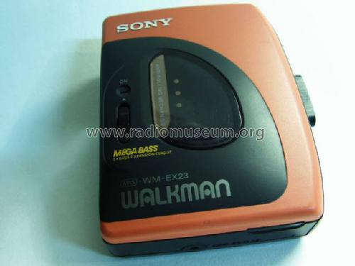 Walkman Wm Ex23 R Player Sony Corporation Tokyo Build 1985