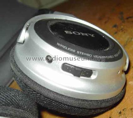 Wireless Stereo Headphones System MDR-RF800RK - MDR-RF800R & TMR-RF800R; Sony Corporation; (ID = 1275099) Speaker-P