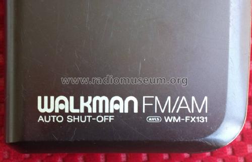 WM-FX131; Sony Corporation; (ID = 1658590) Radio