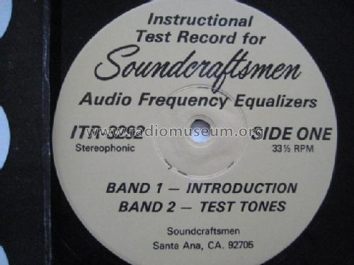 Instructional Test Record ; Soundcraftsmen; (ID = 1251868) Ausrüstung