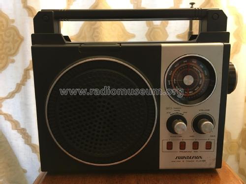 AM/FM 8 Track Player 4059; Soundesign (ID = 2762260) Radio