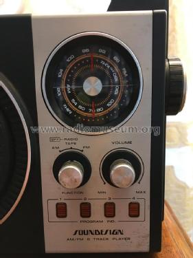 AM/FM 8 Track Player 4059; Soundesign (ID = 2762261) Radio