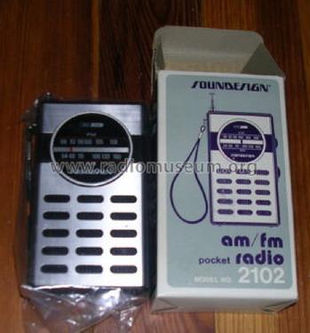 AM/FM Pocket Radio 2102; Soundesign (ID = 1477515) Radio