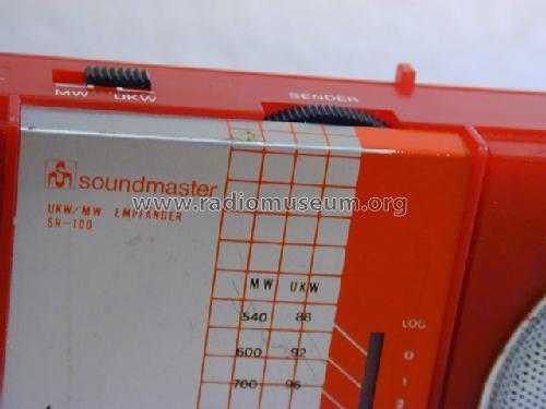Soundmaster SR-100; Wörlein GmbH; (ID = 568795) Radio