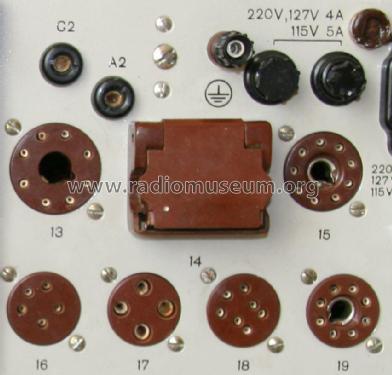 Tube tester L3-3 {Л3-3}; Sovnarhoz - (ID = 1963571) Equipment