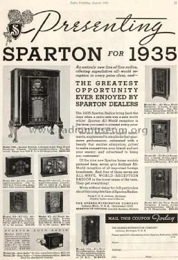 Sparton 134 Triolian Ch= 46A; Sparks-Withington Co (ID = 1332240) Radio