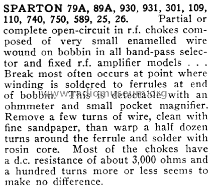 Sparton 25 ; Sparks-Withington Co (ID = 1357661) Radio