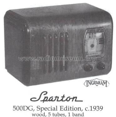 Sparton 500-DG Special Edition ; Sparks-Withington Co (ID = 1474702) Radio