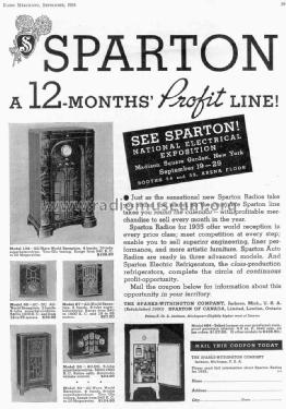 Sparton 80 ; Sparks-Withington Co (ID = 1332430) Radio