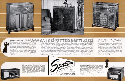 11548-FMAC The Carnegie Hall ; Sparton of Canada; (ID = 1665991) Radio