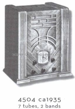 Air Castle 4504 Ch= 190; Spiegel Inc. (ID = 1548894) Radio