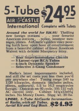 Air Castle LP4502 ; Spiegel Inc. (ID = 2157046) Radio