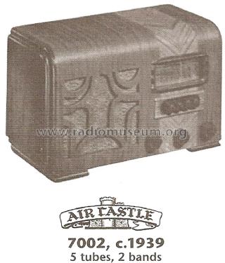 Air Castle 7002 ; Spiegel Inc. (ID = 1683318) Radio