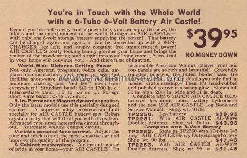Air Castle TP2252 Ch= 631; Spiegel Inc. (ID = 2206260) Radio
