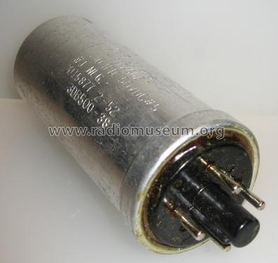 Pluggable Electrolytic Capacitor 500MFD./50VDC; Sprague Electric (ID = 1875686) Radio part