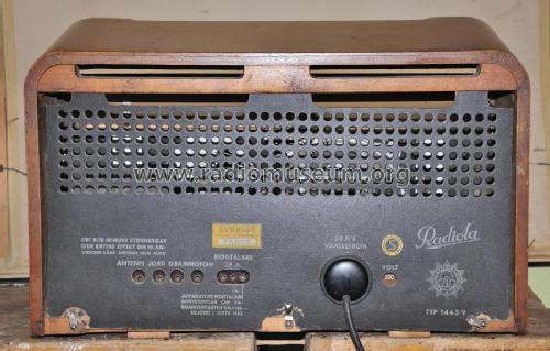 Radiola 1443 V; SR, Svenska (ID = 1589776) Radio