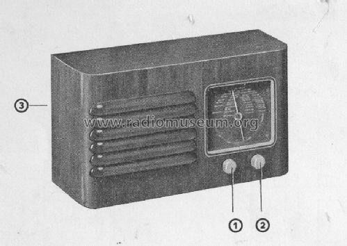 Radiola Kuplett 1503V; SR, Svenska (ID = 245200) Radio