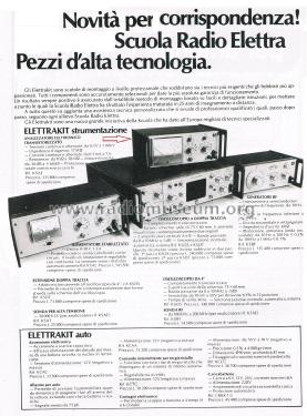 Analizzatore Elettronico Transistorizzato KSAE; SRE - Scuola Radio (ID = 3052592) Equipment