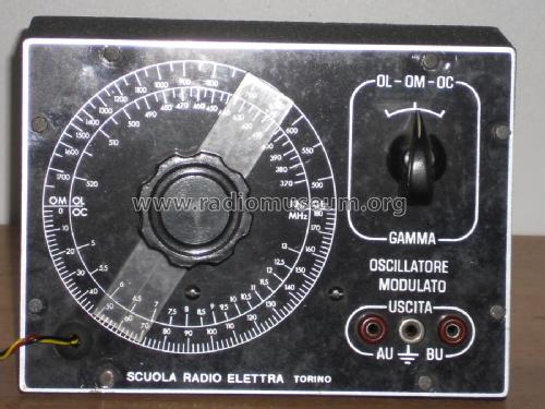 Oscillatore Modulato ; SRE - Scuola Radio (ID = 2384390) Ausrüstung