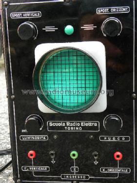 Oscilloscopio 3 pollici TVN; SRE - Scuola Radio (ID = 1557757) Equipment