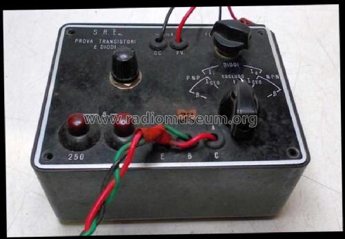 Prova Transistor ; SRE - Scuola Radio (ID = 1618699) Equipment