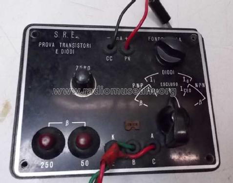 Prova Transistor ; SRE - Scuola Radio (ID = 1618700) Equipment