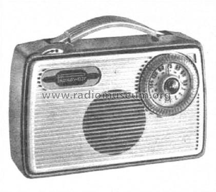 Ricevitore portatile a 4 tubi ; SRE - Scuola Radio (ID = 1211486) Radio