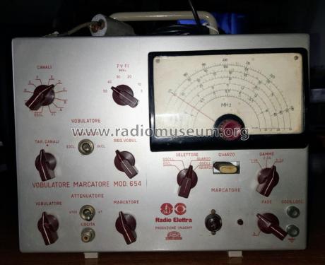 Vobulatore marcatore 654; SRE - Scuola Radio (ID = 2949527) Equipment