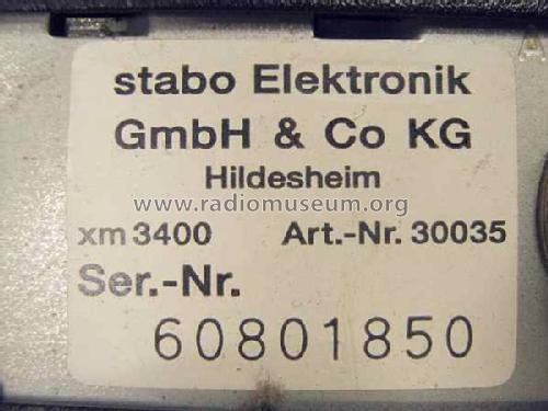 CB-Mobilfunkgerät XM3400 ; Stabo; Hildesheim (ID = 1586852) CB-Funk