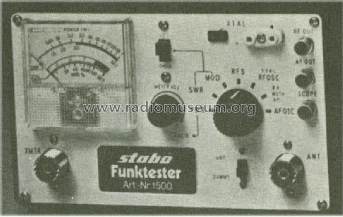 Funktester 1500; Stabo; Hildesheim (ID = 755707) Ausrüstung