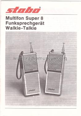 Multifon Super 8 ; Stabo; Hildesheim (ID = 1961486) CB-Funk