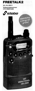 VHF-Handfunkgerät freetalk 2 Art.-Nr. 20211; Stabo; Hildesheim (ID = 1759794) Commercial TRX