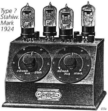 NF-Verstärker NV-4; Stahlwerk Mark AG; (ID = 2464) Ampl/Mixer