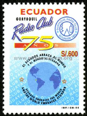 Stamps - Briefmarken Ecuador; Stamps - Briefmarken (ID = 554697) Misc