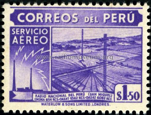 Stamps - Briefmarken Peru; Stamps - Briefmarken (ID = 616479) Misc